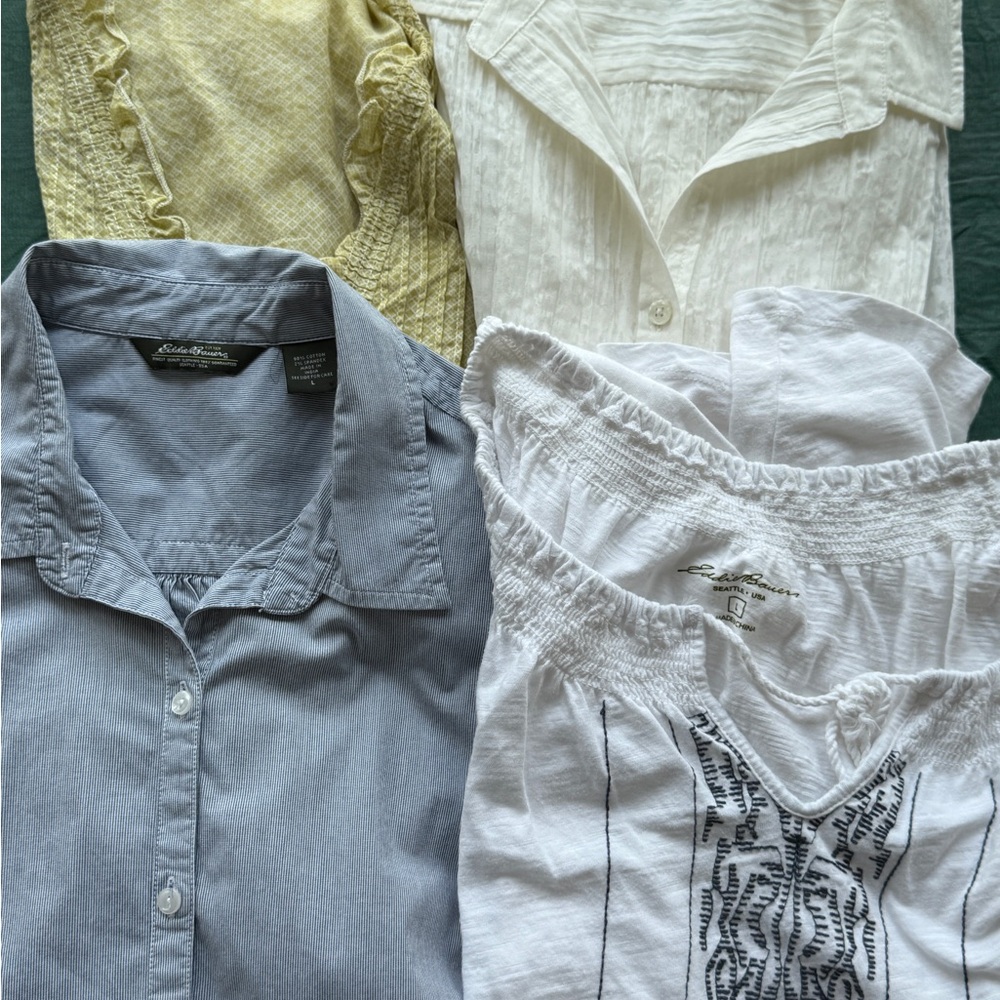 Eddie Bauer set of L women’s tops